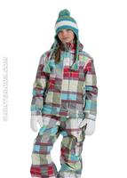 Girls Smarty Chloe Insulated 3-in-1 Jacket (Tutti Frutti Plaid) - Alternate View                                                                                                                                        