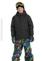 Boys Rodeo Jacket (Black Denim) - Alternate View