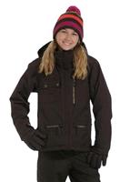 'Girls Victoria Jacket (Peat Brown) - Obermeyer Girls Victoria Jacket (Peat Brown)