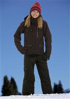 'Girls Victoria Jacket (Peat Brown) - Obermeyer Girls Victoria Jacket (Peat Brown)