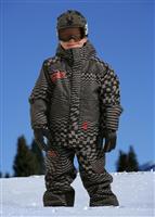 Mini Armageddon Jacket (Checker Print/Volcano) - Closeout - Alternate View