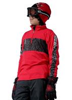 Boys Creepy Dry WEB T-Neck (Red/Black/White) - Closeout - 'Boys Creepy Dry WEB T-Neck (Red/Black/White) - Closeout