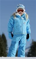 Girls Jelly Jean Jacket (Breeze) - Closeout - Alternate View                                                                                                                                        