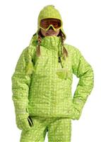 Girls Mynx Jacket (Sharp Green Vision Print) - Closeout - Girls Mynx Jacket (Sharp Green Vision Print) - Closeout