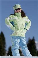 Bitsy Lola Jacket (Soft Green/Light Chambray) - Alternate View