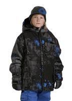 Boys Mannual Bricks Insulated Jacket (Gunmetal) - Boys Mannual Bricks Insulated Jacket (Gunmetal)
