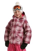Girls Twist Bomber Jacket (Bright White Blur Plaid) - Closeout - Girls Twist Bomber Jacket (Bright White Blur Plaid) - Closeout