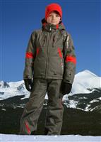 Boys Avenger Jacket (Dark Shadow/Volcano) - Closeout - Alt. View