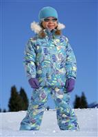 Bitsy Lola Jacket (Blue Bitsy Multi Print) - Closeout - Alternate View