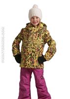 Girls Dulce Jacket (Lemonhead Jumanji Print) - Closeout - Alternate View