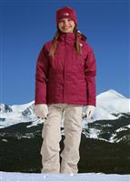 Girls La Luna Down Jacket (Orchid Purple) - Closeout - Alternate View