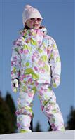 Bitsy Lola Jacket (White Bitsy Print) - Closeout - Alternate View