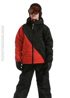 Boys TWC Puffaluffagus Jacket (Hydrant/True Black) - Closeout - Alternate View
