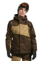Boys Distortion Jacket (Mocha/Cardboard) - Closeout - Boy's Distortion Jacket (Mocha/Cardboard) - Closeout