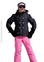 Girls Perception Jacket (Minpin True Black) - Closeout - alternate View
