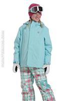 F11 Girls Summit Jacket (Blue Radiance) - Alternate View