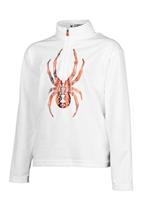 2010 Boys Metal Dry Web T-Neck (White/Red) - 2010 Boys Metal Dry Web T-Neck (White/Red)