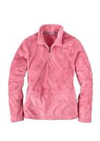 Girls Mossbud 1/4 Zip (Utterly Pink) - Girls Mossbud 1/4 Zip (Utterly Pink)