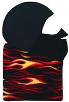 F13 Kids Windtech Maskot With Playful Print Neck (Hot Rod) - Kids Windtech Maskot With Playful Print Neck (Hot Rod)