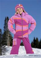 Girls Kismet Jacket (Passionflower) - Alternate View