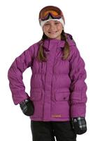 Girls Allure Puffy Jacket (Razzle Dazzle) - Closeout - 2010 Girl's Allure Puffy Jacket (Razzle Dazzle) - Closeout