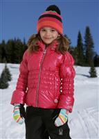 Girls Sheer Bliss Jacket (Fuchsia) - Alternate View