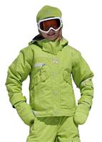 Girls Swak Jacket (Citronella) - Closeout - Obermeyer Girls Swak Jacket (Citronella) - Closeout