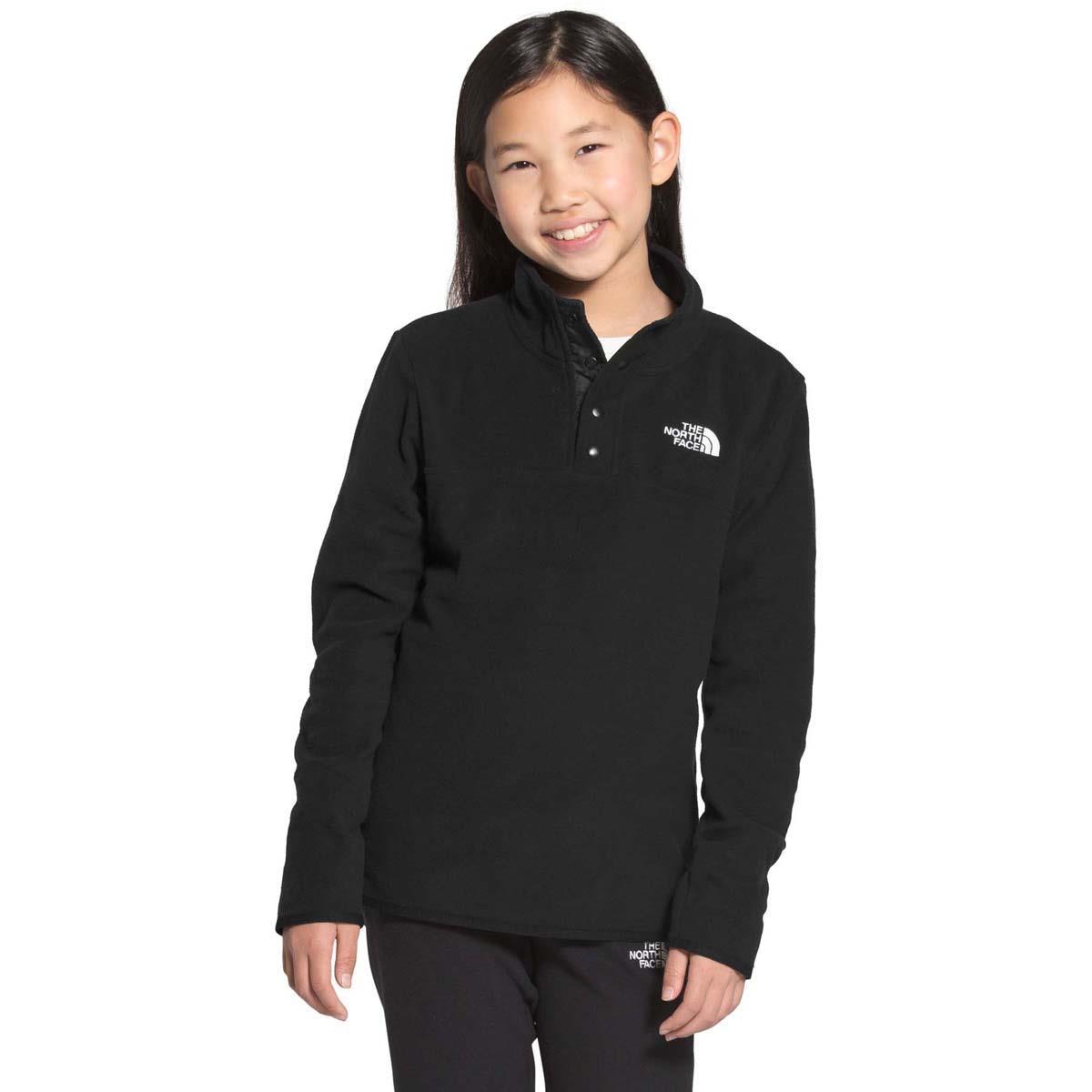 The North Face Youth Glacier 1/4 Snap Pullover | WinterKids