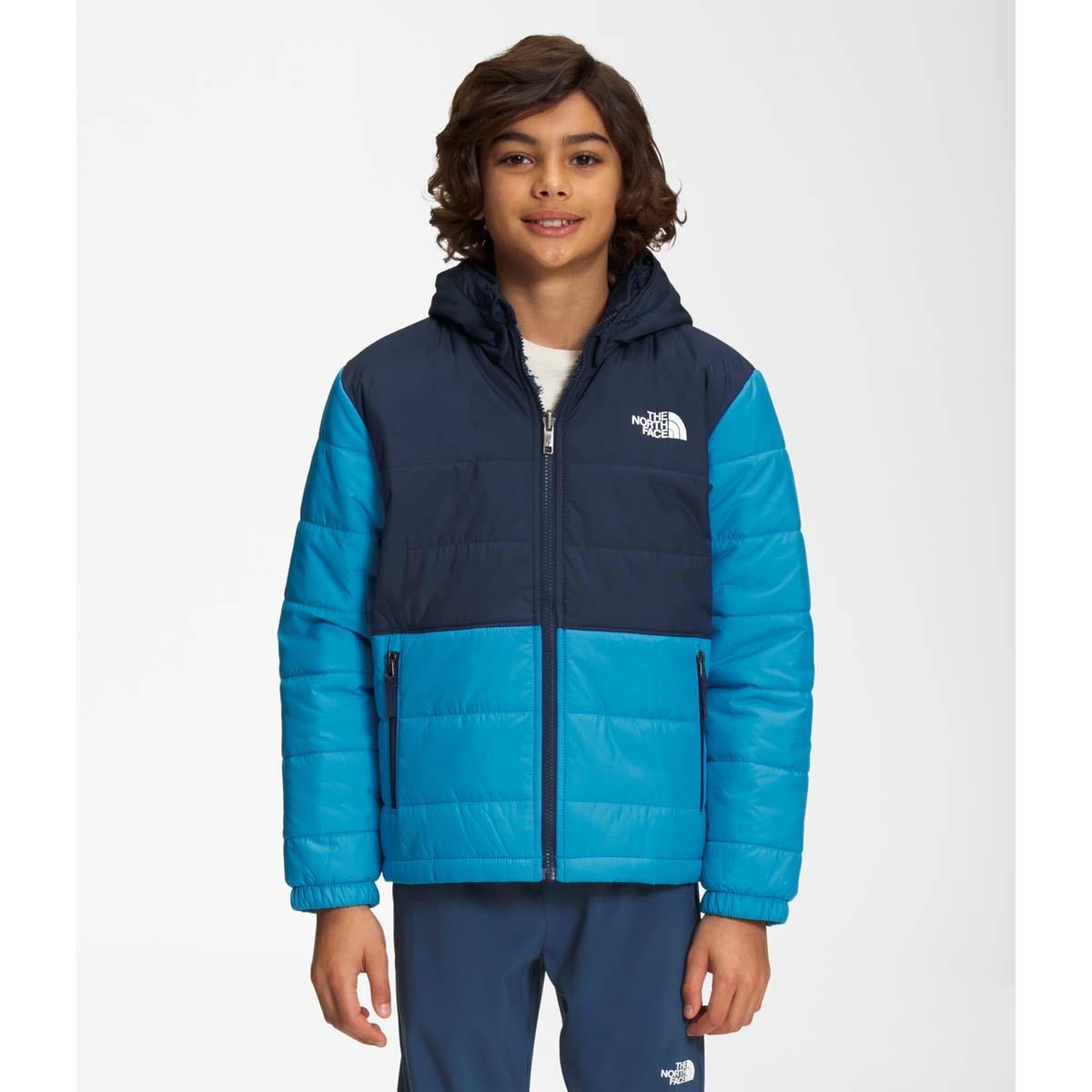 North Face Boys Mount Chimbo Jacket - Reversible & Hooded | WinterKids