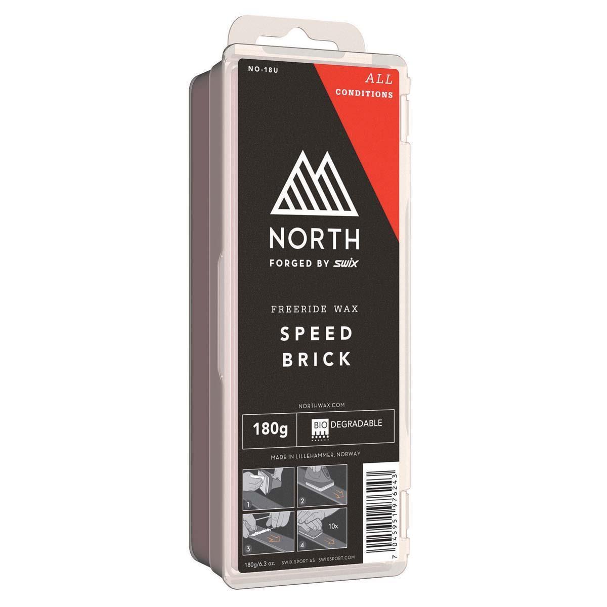 グリーニングスパ Swix North Glidewax Universal Speed Brick (180 g) | WinterKids