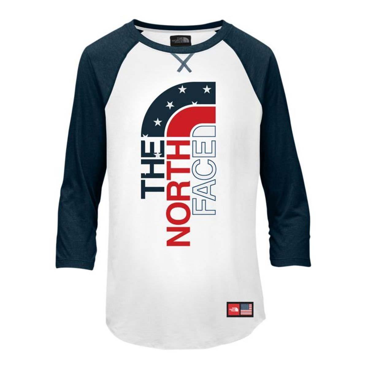 The North Face IC Tri-Blend 3/4 Tee for Girls | WinterKids